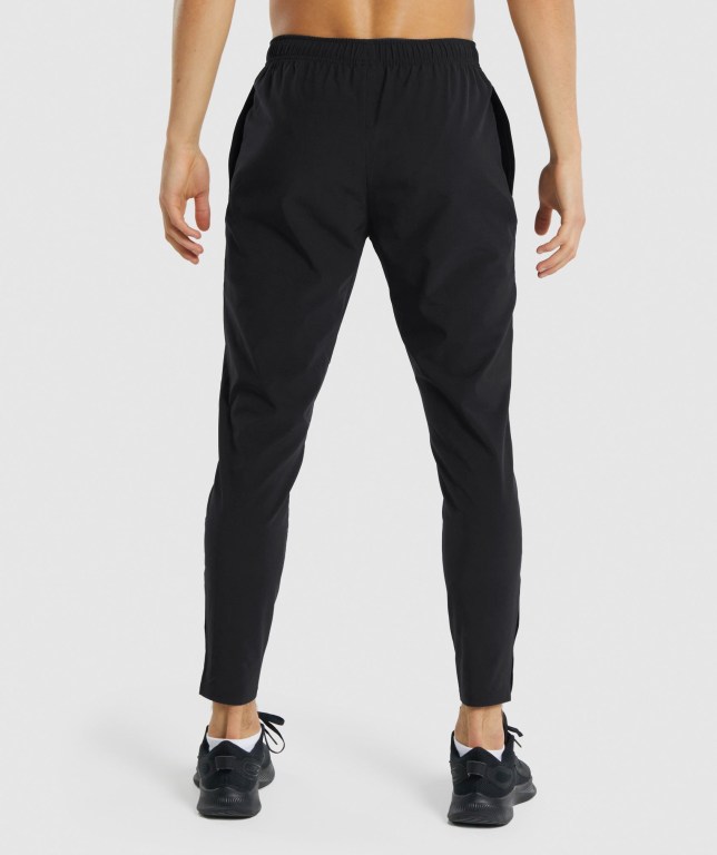 Pantalones Jogger Gymshark Arrival Woven Negras | xW9AbJauHJf