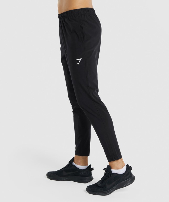 Pantalones Jogger Gymshark Arrival Woven Negras | xW9AbJauHJf