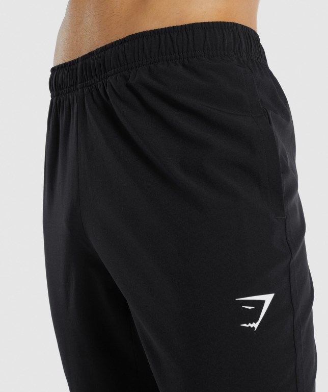 Pantalones Jogger Gymshark Arrival Woven Negras | xW9AbJauHJf