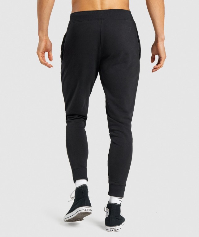 Pantalones Jogger Gymshark Bold Negras | mROeOsR8ifJ