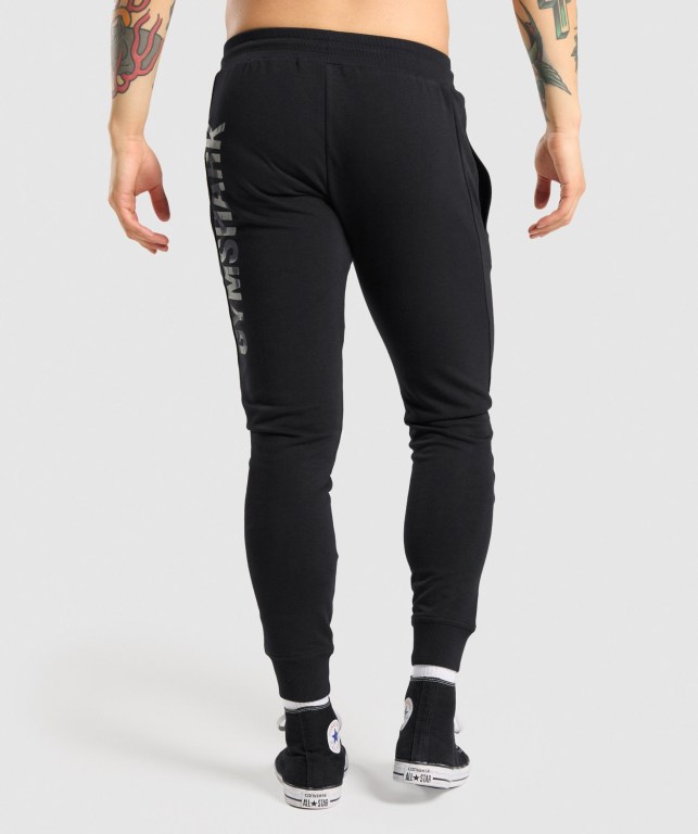 Pantalones Jogger Gymshark Bold Negras Camuflaje | aWuLbXEEpNg