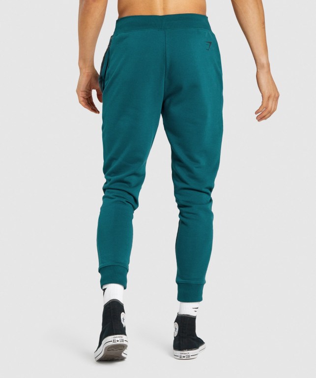 Pantalones Jogger Gymshark Bold Turquesa | 7gRSfZmJheo