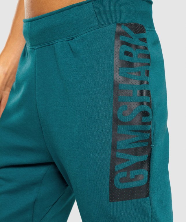 Pantalones Jogger Gymshark Bold Turquesa | 7gRSfZmJheo