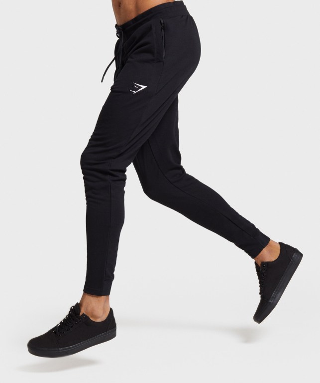 Pantalones Jogger Gymshark Critical Zip Negras | PsjBAFbRh3h