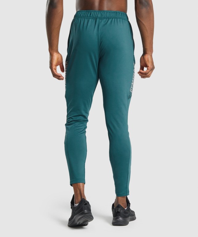 Pantalones Jogger Gymshark Deporte Turquesa | OX4yeGxhX6M