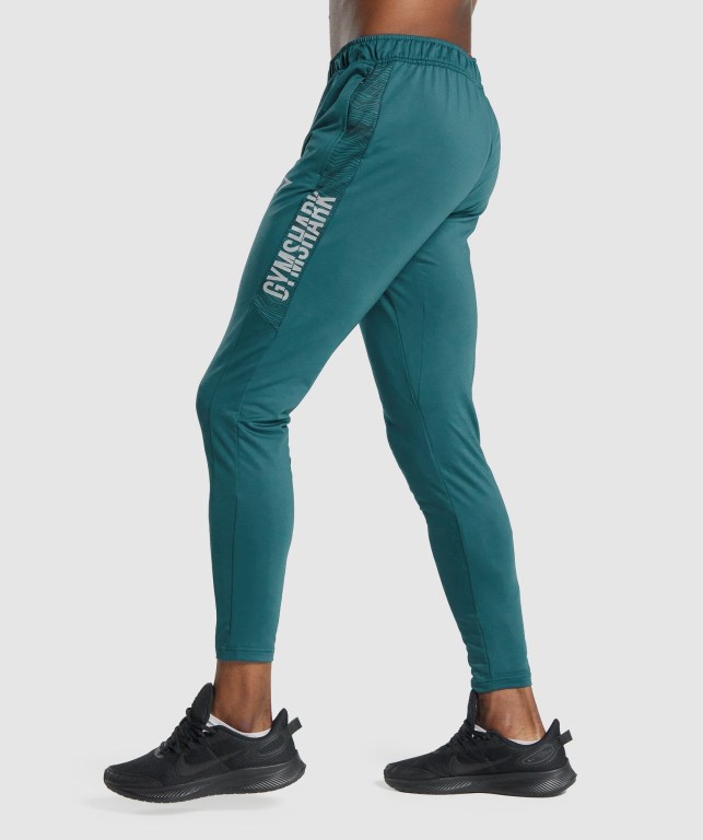 Pantalones Jogger Gymshark Deporte Turquesa | OX4yeGxhX6M