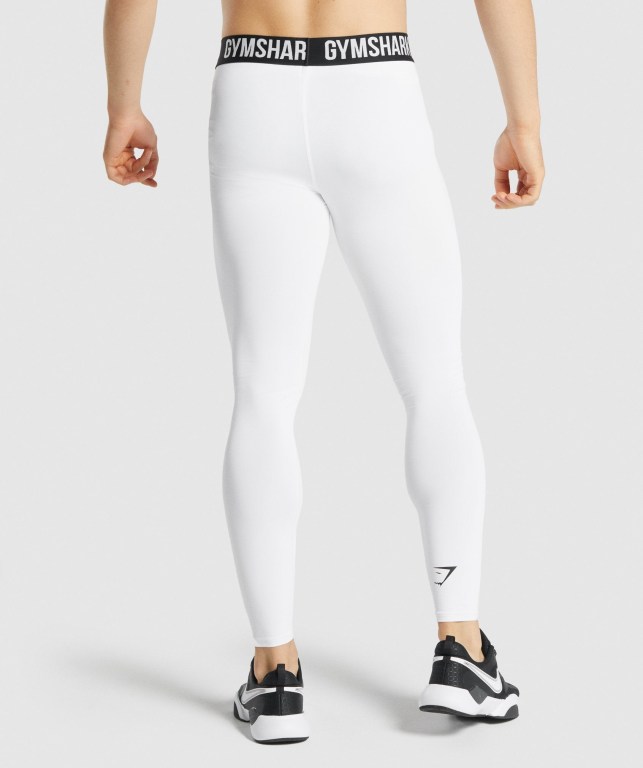 Pantalones Jogger Gymshark Element Baselayer Blancas | Uws6Bj423hu