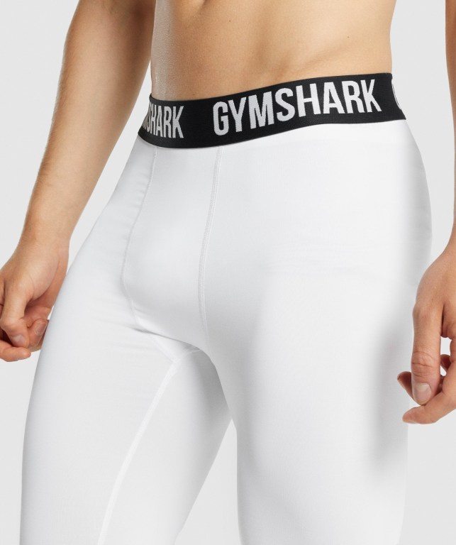 Pantalones Jogger Gymshark Element Baselayer Blancas | Uws6Bj423hu