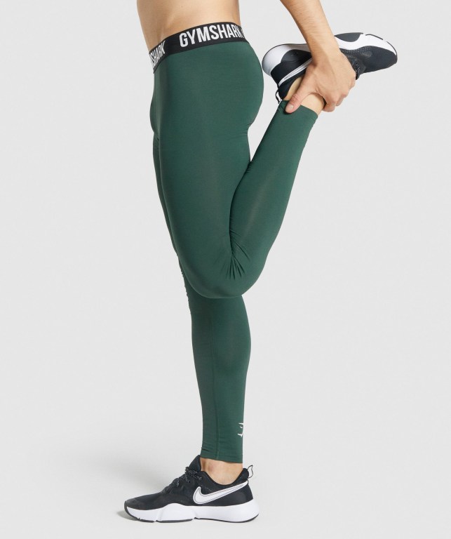 Pantalones Jogger Gymshark Element Baselayer Verde Oscuro | dWa96ZANx9o