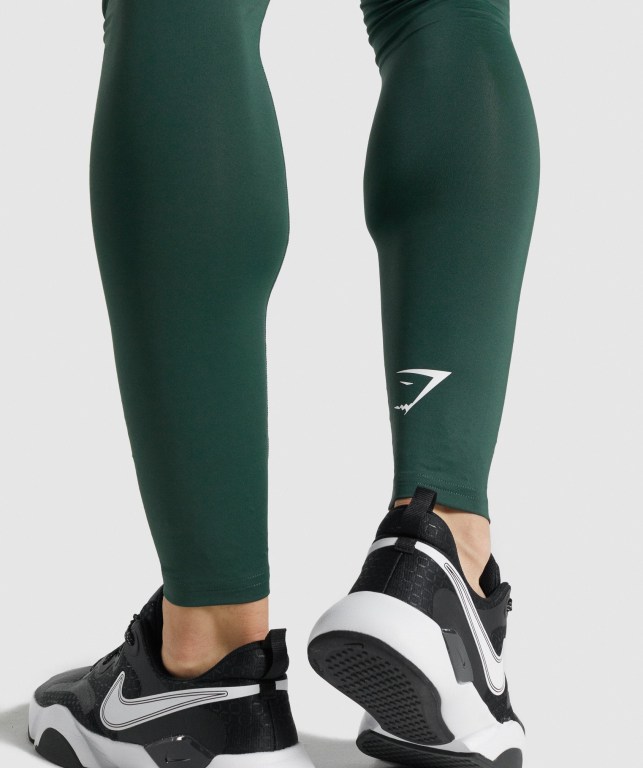 Pantalones Jogger Gymshark Element Baselayer Verde Oscuro | dWa96ZANx9o