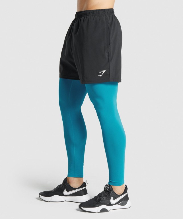 Pantalones Jogger Gymshark Element Baselayer Azules | m1jmV69XW6u