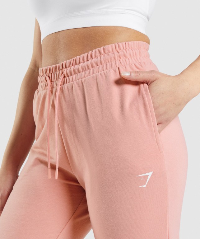 Pantalones Jogger Gymshark Entrenamiento Rosas | 7KzkW8rYse6