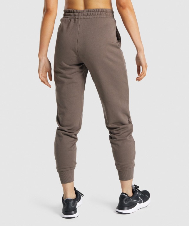 Pantalones Jogger Gymshark Entrenamiento Marrones | FtUzyK4UF1d