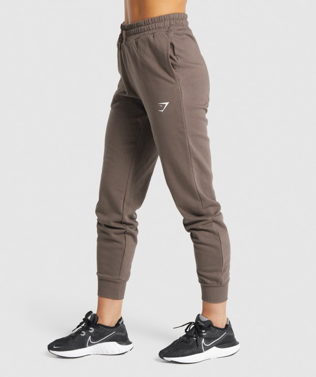 Pantalones Jogger Gymshark Entrenamiento Marrones | FtUzyK4UF1d