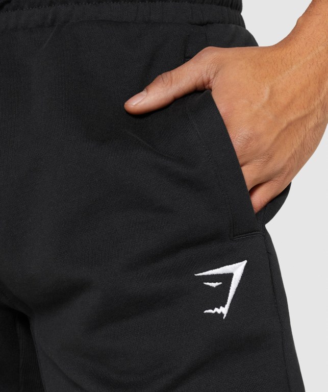 Pantalones Jogger Gymshark Essential Oversized Negras | 7RY4RnhyJ6n