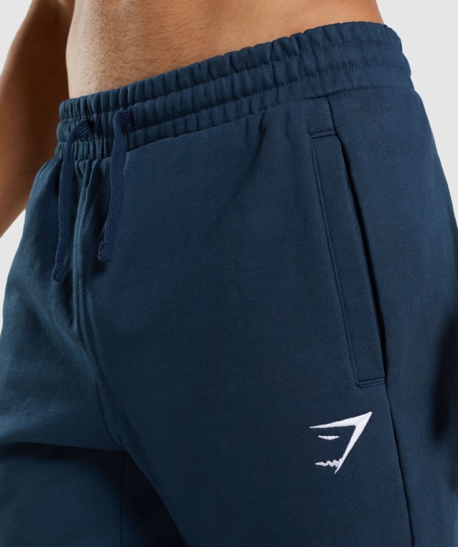 Pantalones Jogger Gymshark Essential Oversized Azul Marino | lvyUNjLVdtl