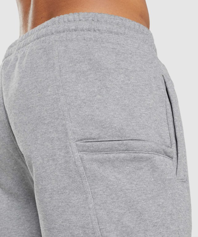 Pantalones Jogger Gymshark Essential Oversized Gris | qgLVbafwMox