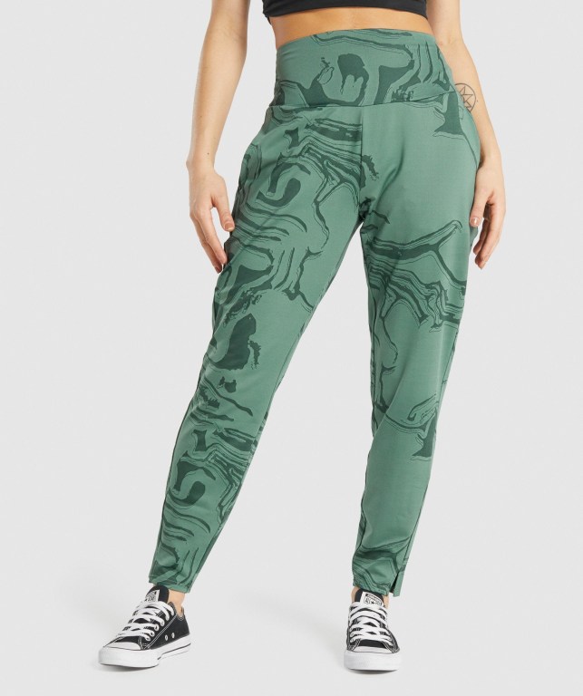 Pantalones Jogger Gymshark GS Power Verde | Xj9KFIqjY9B