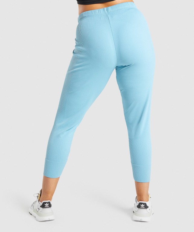 Pantalones Jogger Gymshark Pause Azules Claro | jwhRuCu1KQB