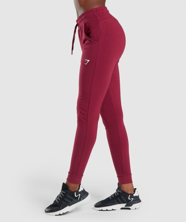 Pantalones Jogger Gymshark Pippa Entrenamiento Burdeos | 3TDObMEY8lQ