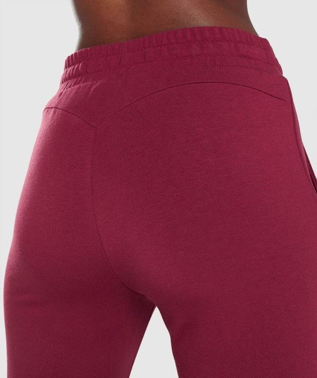 Pantalones Jogger Gymshark Pippa Entrenamiento Burdeos | 3TDObMEY8lQ