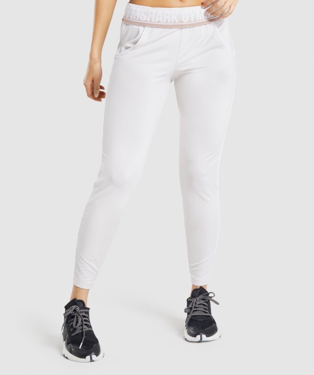 Pantalones Jogger Gymshark Recess Creme | BWLS2Hx2Nrf