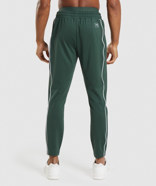 Pantalones Jogger Gymshark Recess Obsidian Verde Blancas | WVgekGSjOq1