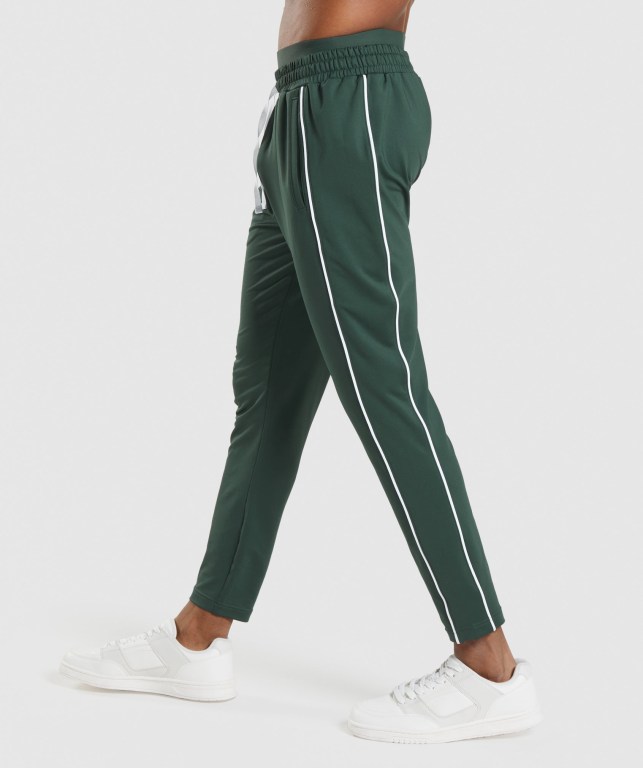 Pantalones Jogger Gymshark Recess Obsidian Verde Blancas | WVgekGSjOq1