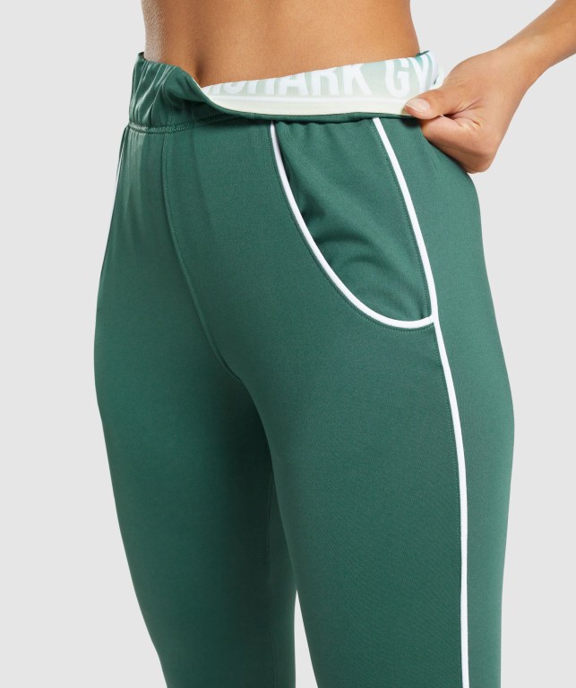 Pantalones Jogger Gymshark Recess Verde Oscuro | iwvauIJ59pZ