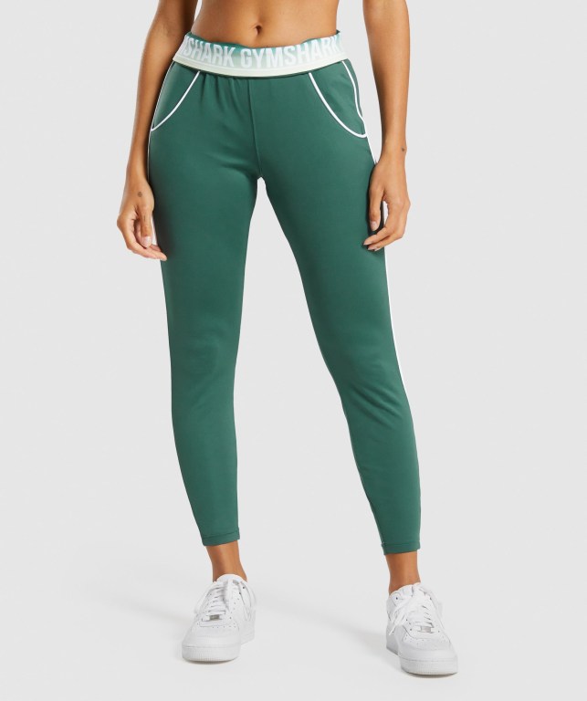 Pantalones Jogger Gymshark Recess Verde Oscuro | iwvauIJ59pZ