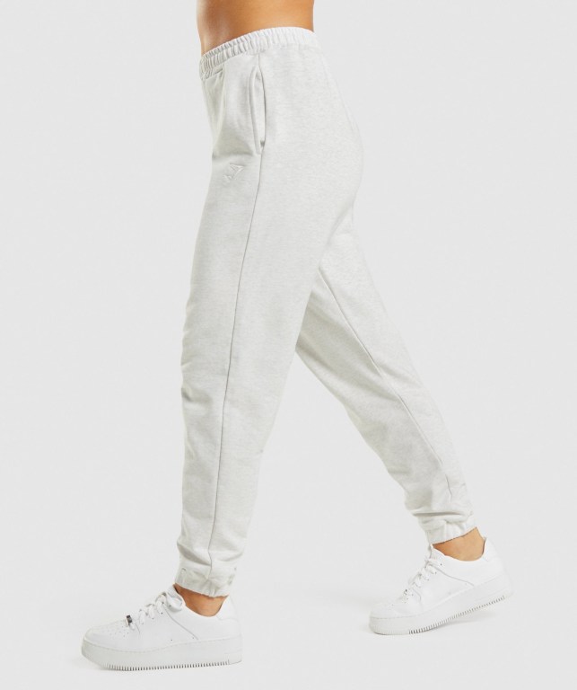 Pantalones Jogger Gymshark Rest Day Sweats Blancas | 95sQwmwj3tB