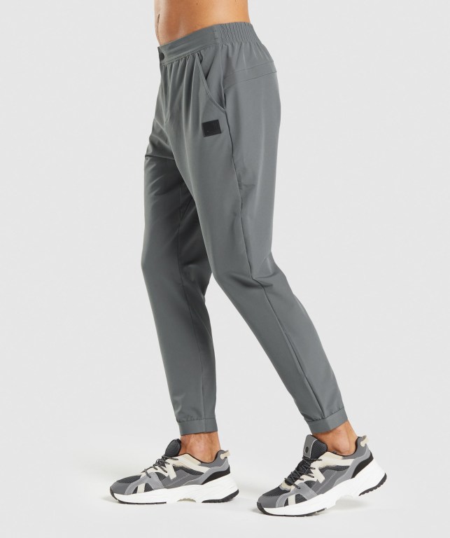 Pantalones Jogger Gymshark Retake Woven Gris | BuwysGC2OLH