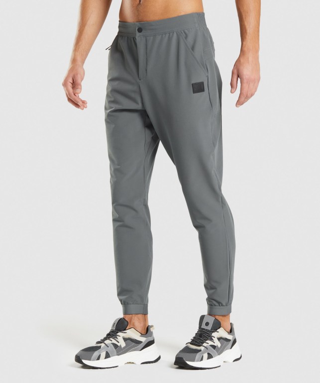 Pantalones Jogger Gymshark Retake Woven Gris | BuwysGC2OLH