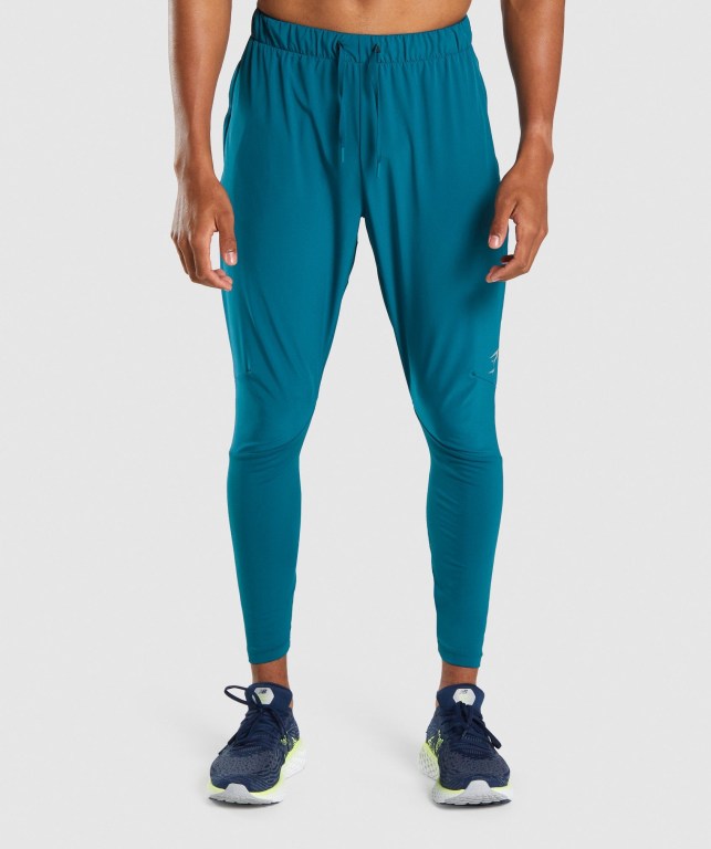 Pantalones Jogger Gymshark Speed Turquesa | vqJ7ida9lAx