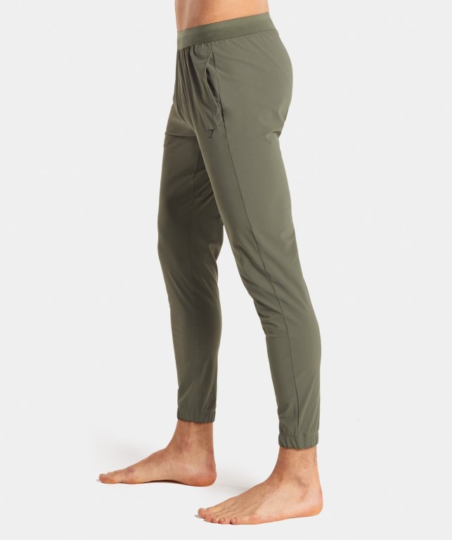 Pantalones Jogger Gymshark Studio Verde | OjA2WpnT2ch