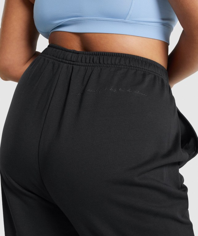 Pantalones Jogger Gymshark Whitney Loose Negras | Ns1SdkxXhoV