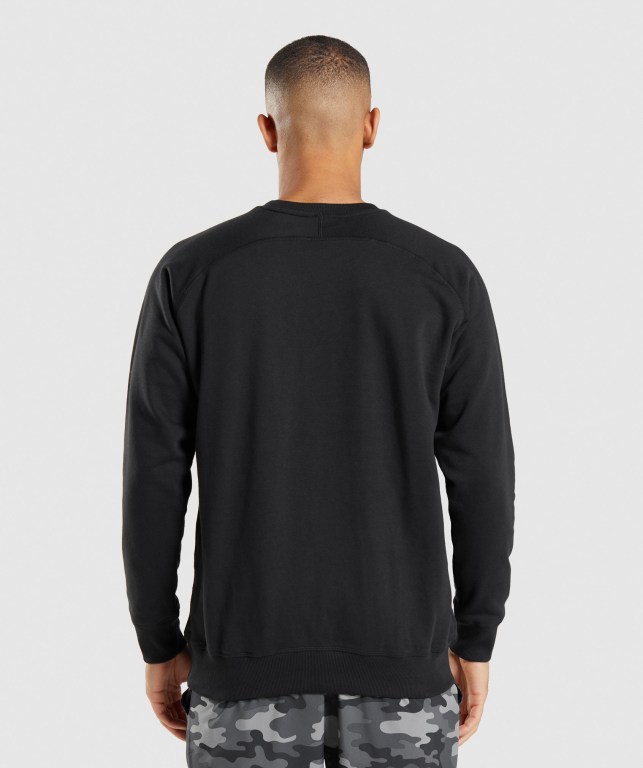 Pullover Gymshark Apollo Crew Negras | JKRgdPvphFg