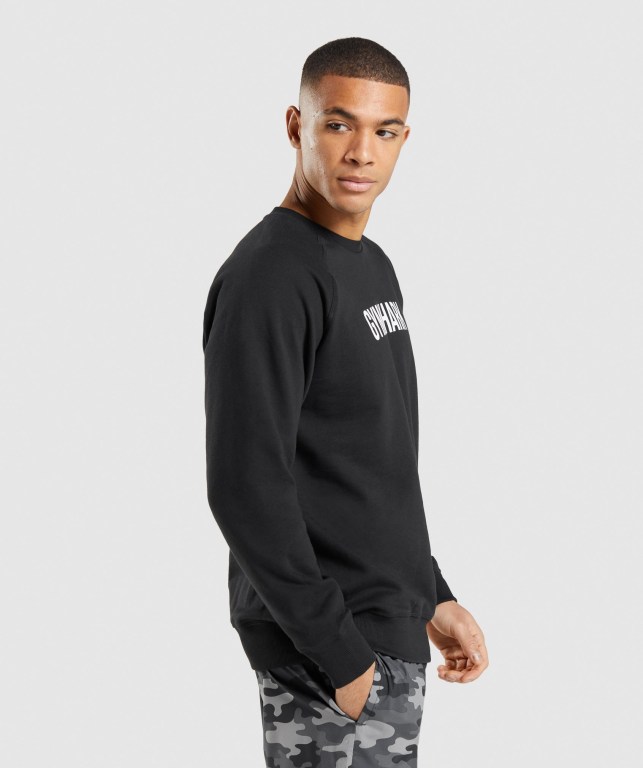 Pullover Gymshark Apollo Crew Negras | JKRgdPvphFg