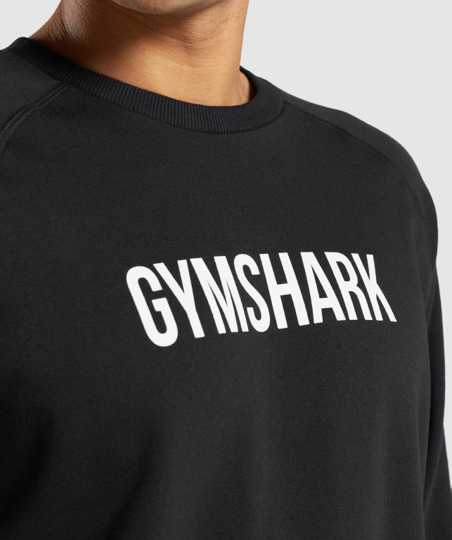 Pullover Gymshark Apollo Crew Negras | JKRgdPvphFg