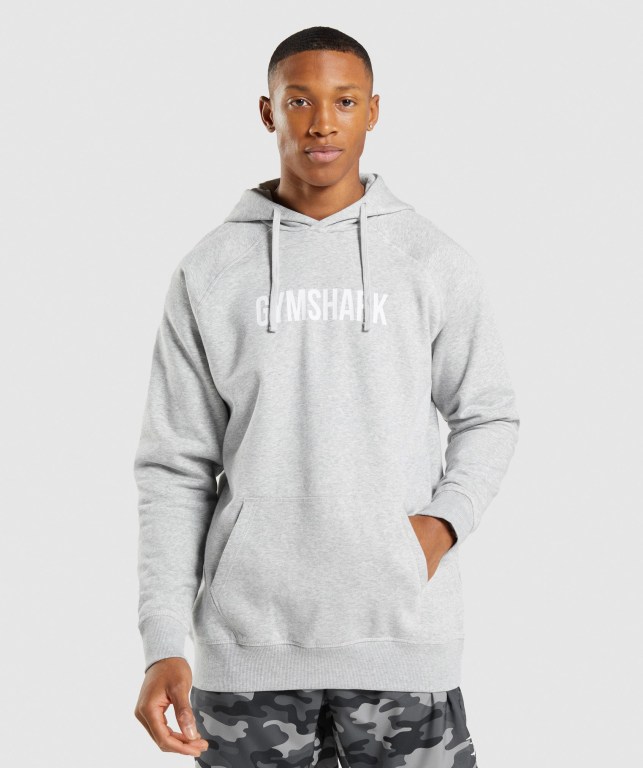 Pullover Gymshark Apollo Gris Claro | JiIoecVV7m7