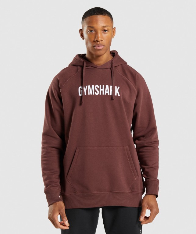 Pullover Gymshark Apollo Rosas Marrones | CbcsdQ6LSPR