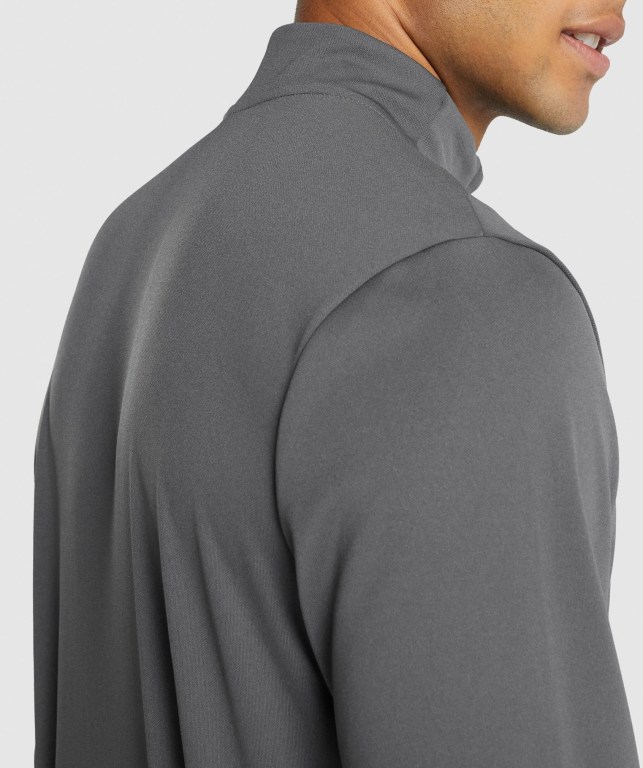 Pullover Gymshark Arrival 1/4 Zip Gris | 8bZUIm1CyhO