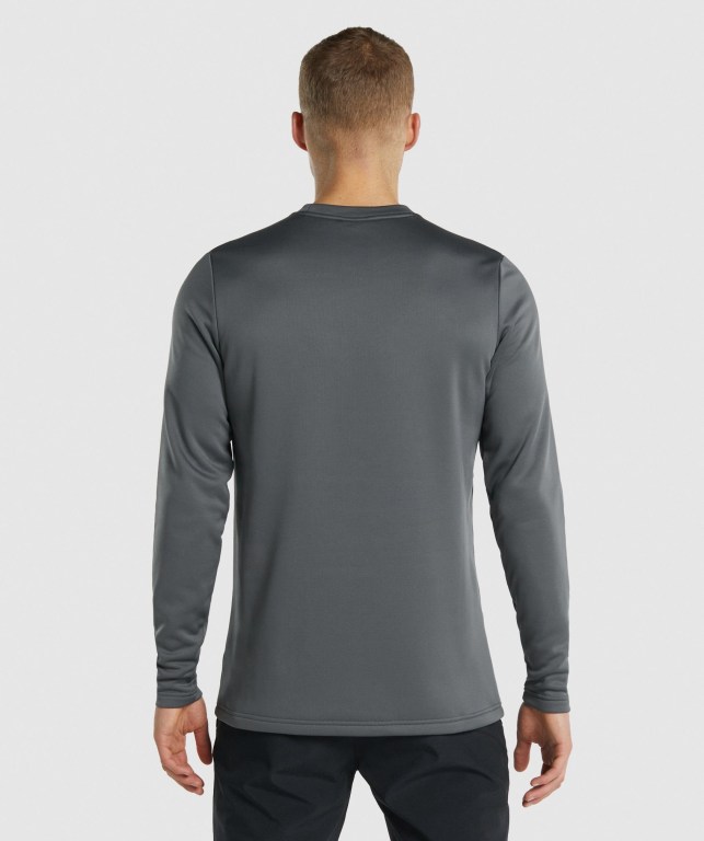 Pullover Gymshark Arrival Crew Sweatshirt Gris | GPK3LEtf4ij