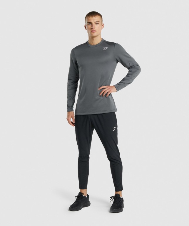 Pullover Gymshark Arrival Crew Sweatshirt Gris | GPK3LEtf4ij