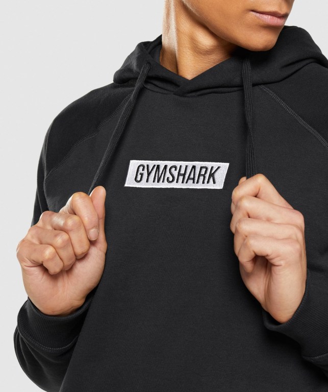 Pullover Gymshark Central Negras | ozSOB2jl26i