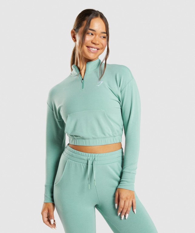 Pullover Gymshark Entrenamiento Pippa Azules | 6nSGDw52DY3