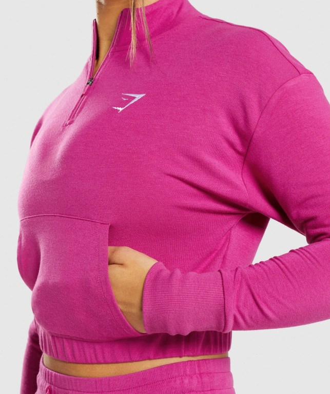 Pullover Gymshark Entrenamiento Pippa Rosas | ozH4KFJv26Y