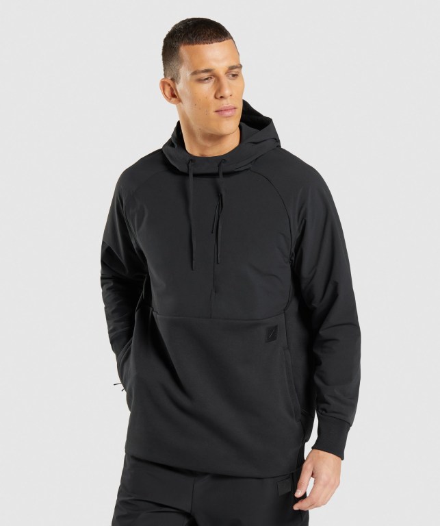 Pullover Gymshark Retake Negras | uAzxTPXSeOO