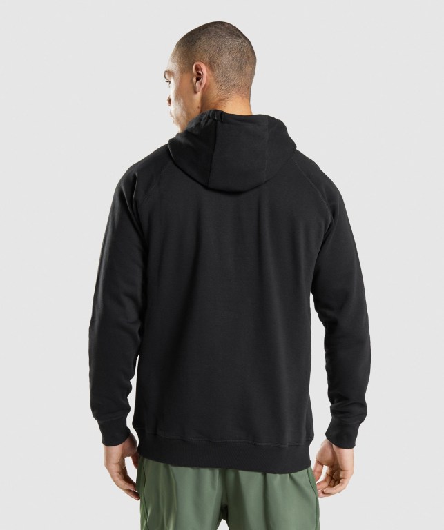 Pullover Gymshark Sharkhead Infill Negras | dsh37kVz6j9