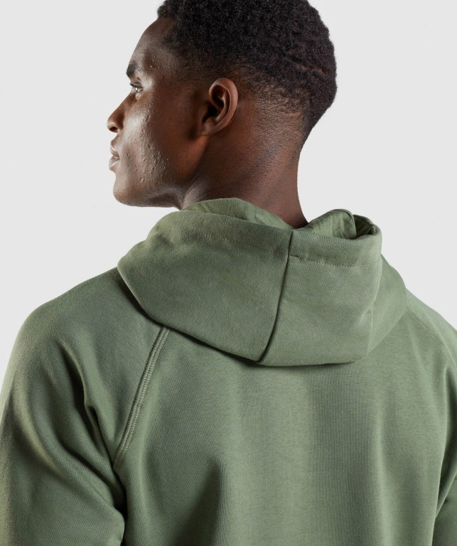 Pullover Gymshark Sharkhead Infill Verde | kw9XqWNSI8m